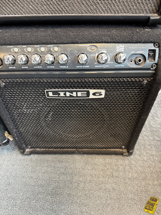 Line 6 LowDown LD15 15 Watt 1x8 inch bas combo