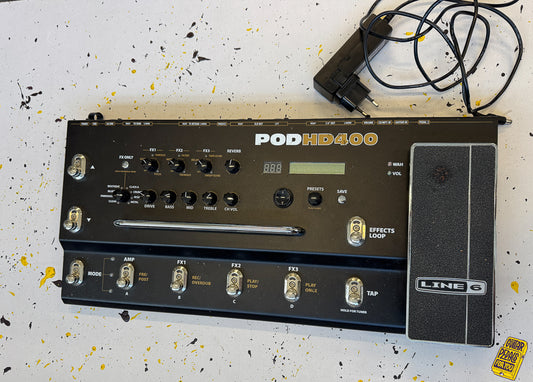 Line 6 POD HD400 Multi-Effect and Amp Modeler