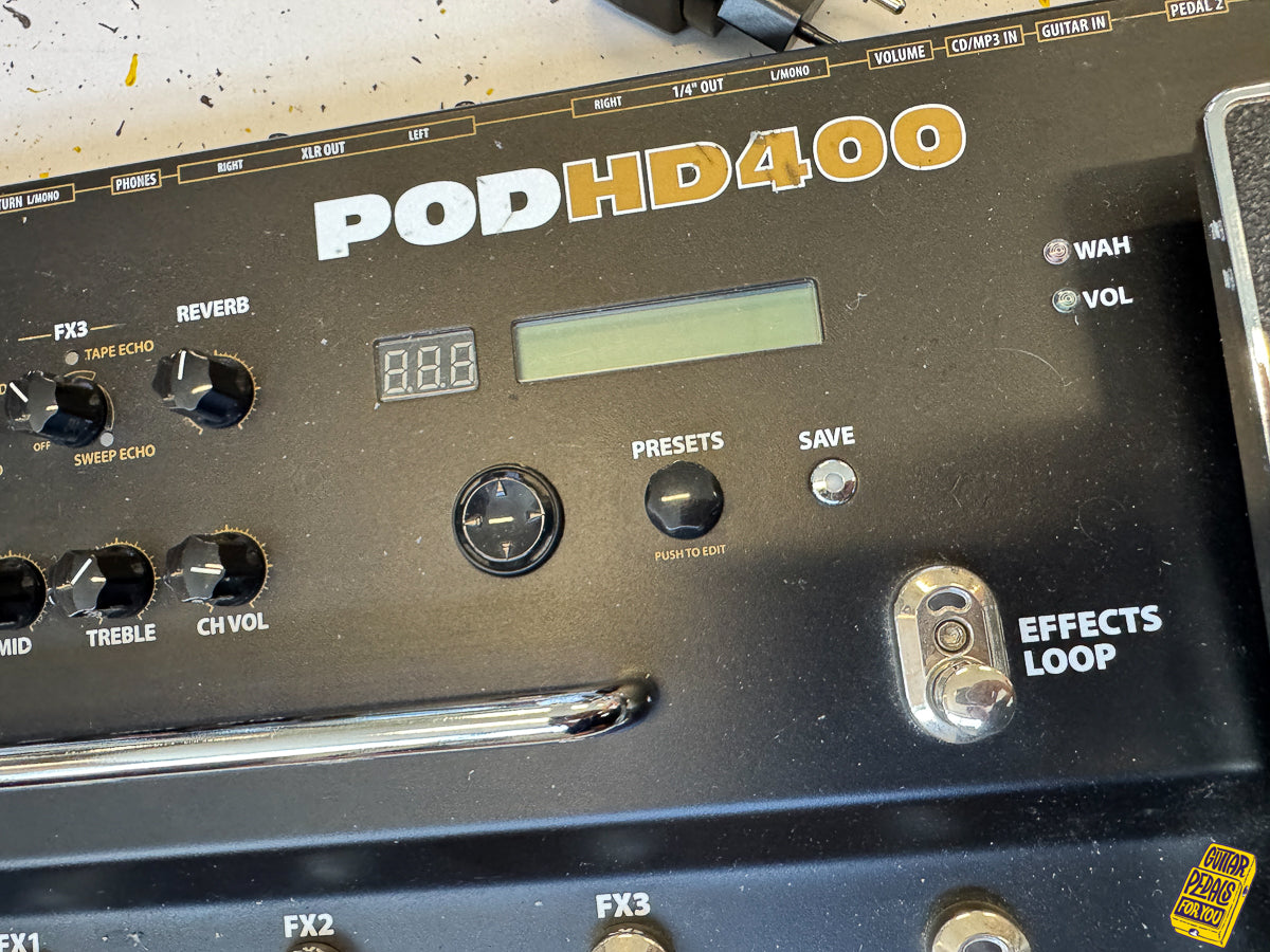 Line 6 POD HD400 Multi-Effect and Amp Modeler