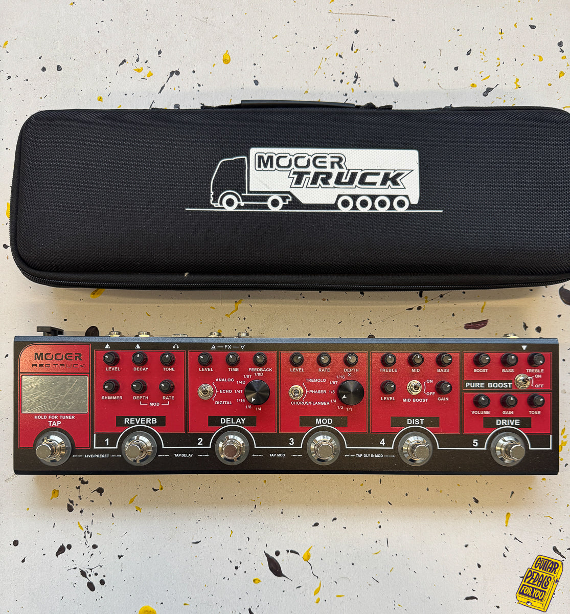 Mooer Red Truck Combined Effects Pedal