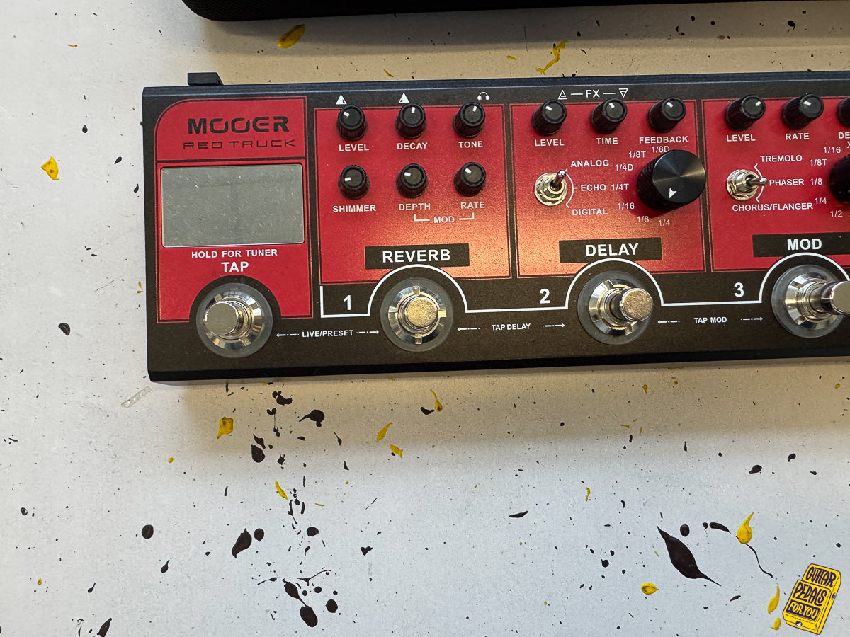 Mooer Red Truck Combined Effects Pedal