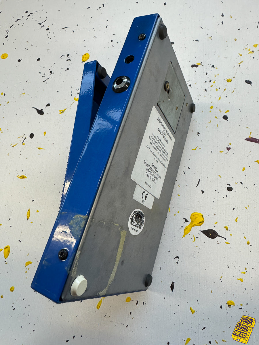 Morley Pro Series Bass Wah (PBA) Blauw