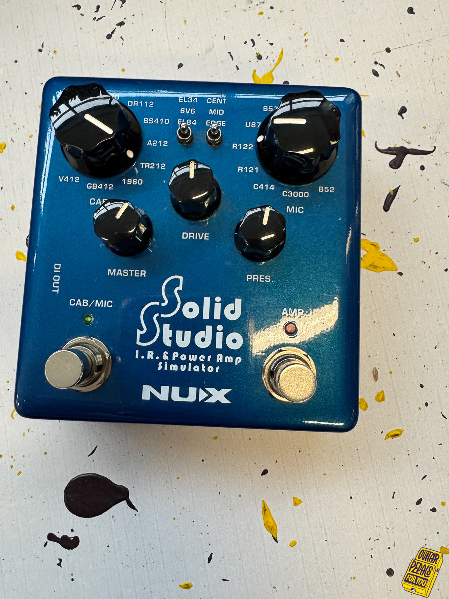 NuX Solid Studio IR and Power Amp Simulator