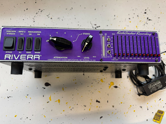 Rivera RockCrusher Recording