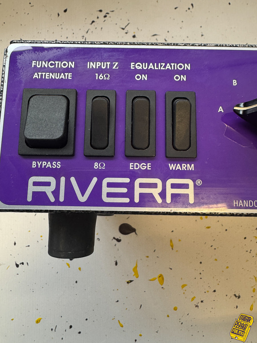 Rivera RockCrusher Recording