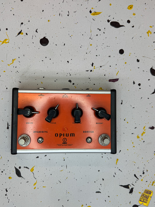 Shiny Guitar Gear Opium overdrive and booster