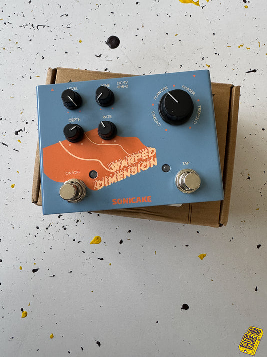 Sonicake Warped Dimension Modulation