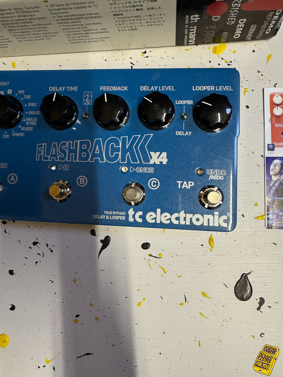 TC Electronic Flashback X4 Delay and Looper Pedal