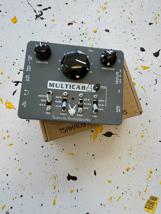 Tsakalis AudioWorks MultiCab 4 Cabinet Simulator Preamp