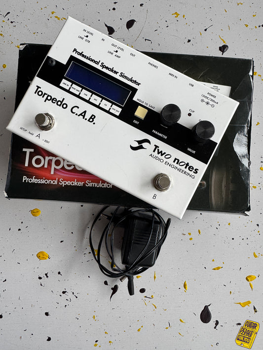 Two Notes Torpedo C.A.B. Speaker Simulator Pedal