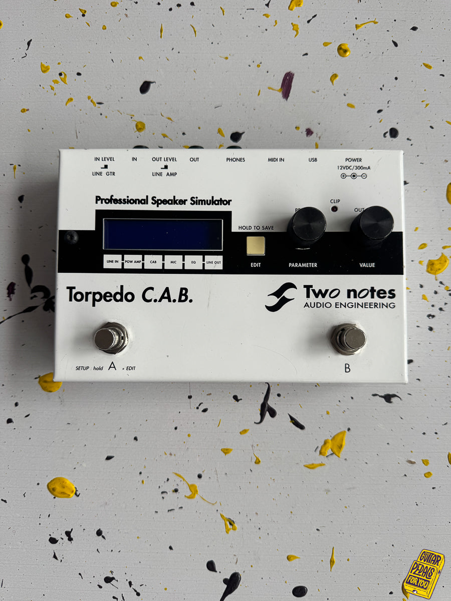 Two Notes Torpedo C.A.B. Speaker Simulator Pedal