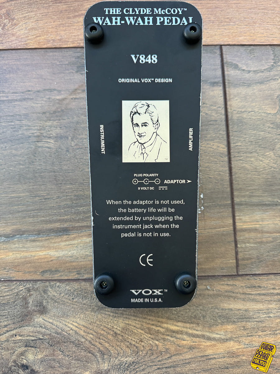 Vox V848 Clyde McCoy Wah