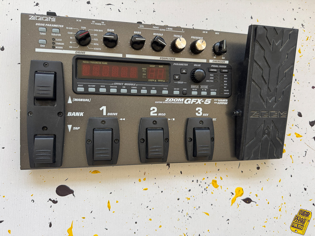 Zoom GFX-5 GUITAR EFFECTS PROCESSOR